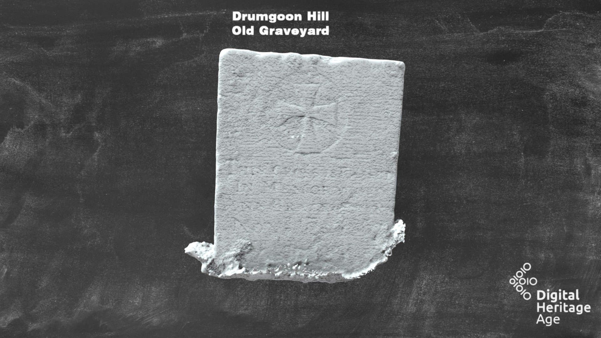 Drumgoon Hill - Old Graveyard Headstone 582