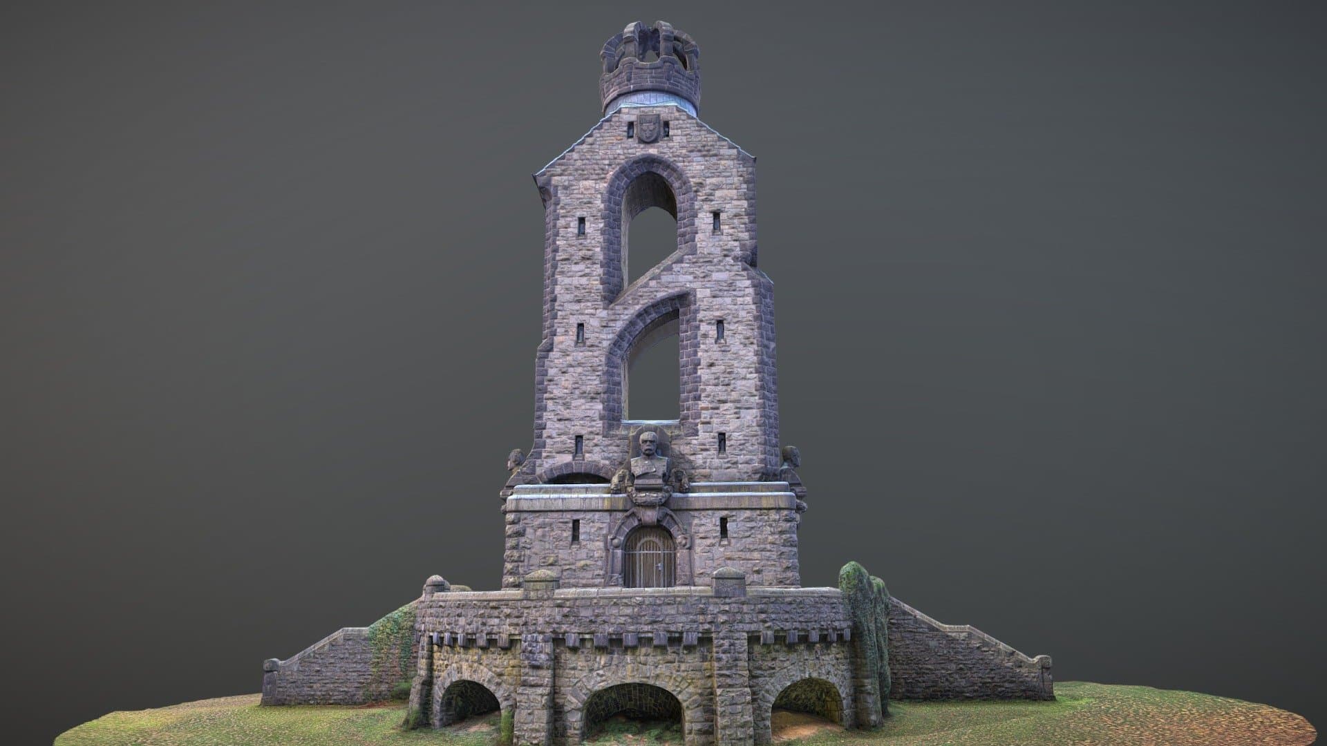 Bismarck Tower Aachen Ehrenfriedhof