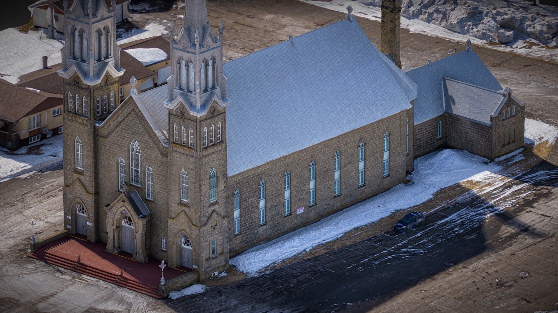 Catholic Church Tracadie-Sheila, New Brunswick