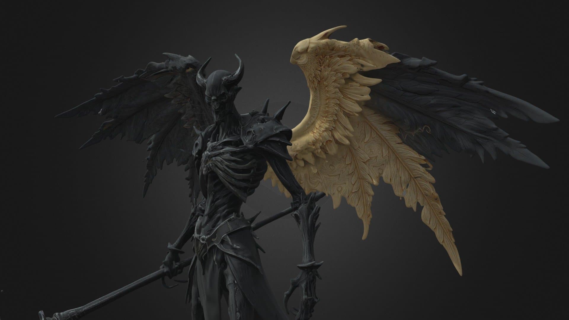 Fallen Angel Demon Knight