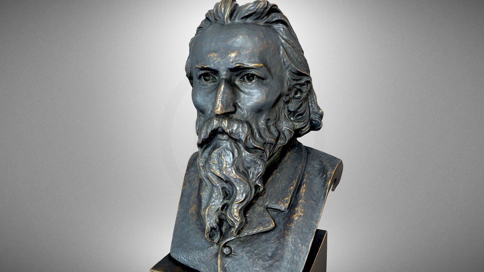 "Bust of Jan Matejko" by Jan Tombiński