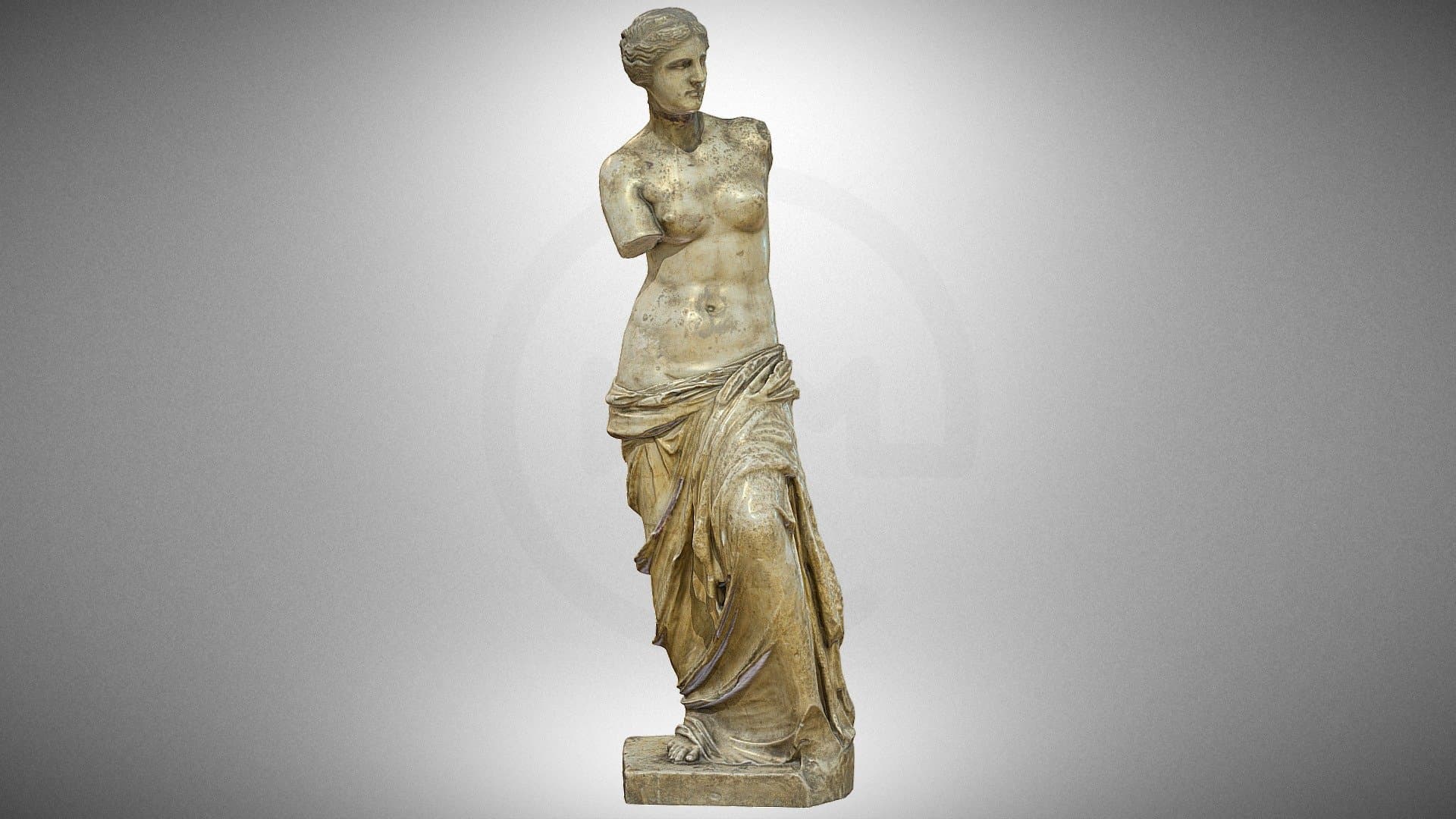 "Aphrodite of Milos", a plaster cast