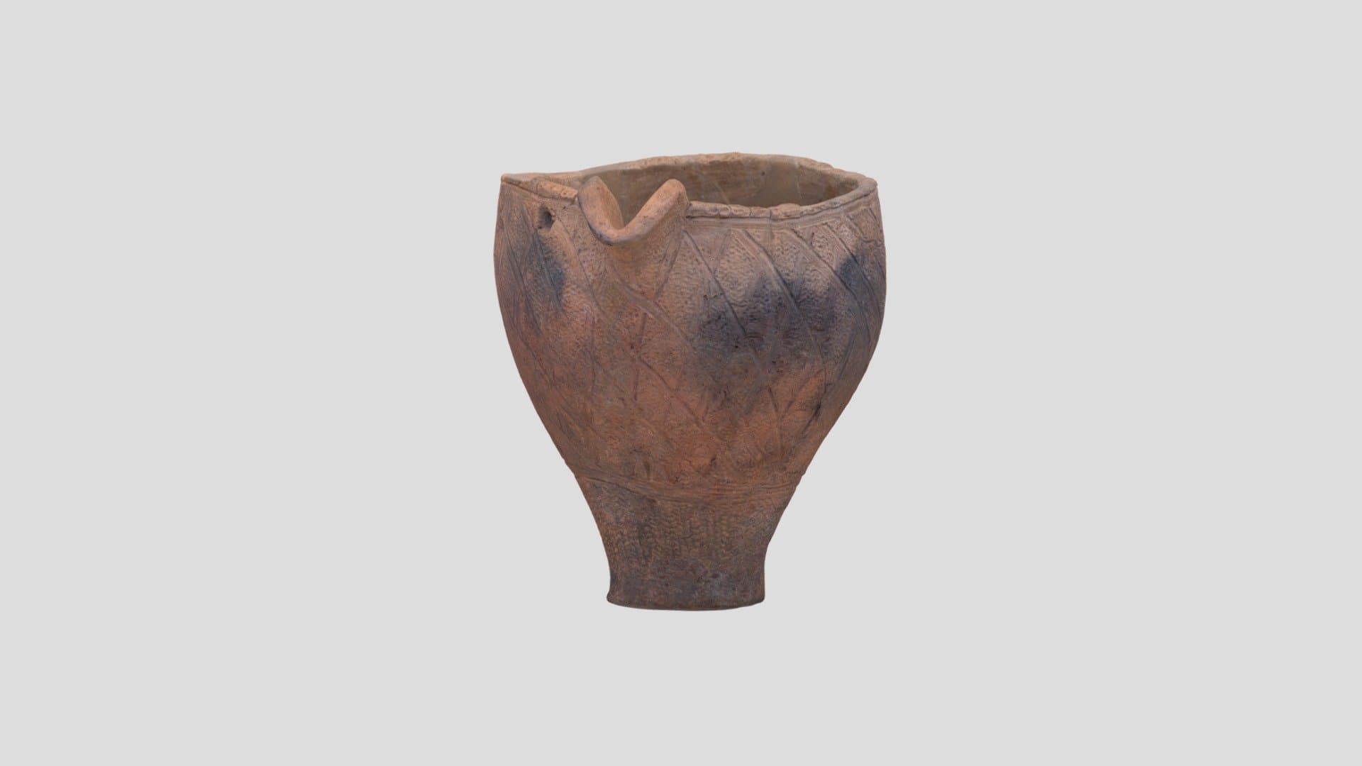 片口付深鉢形土器　lipped pot