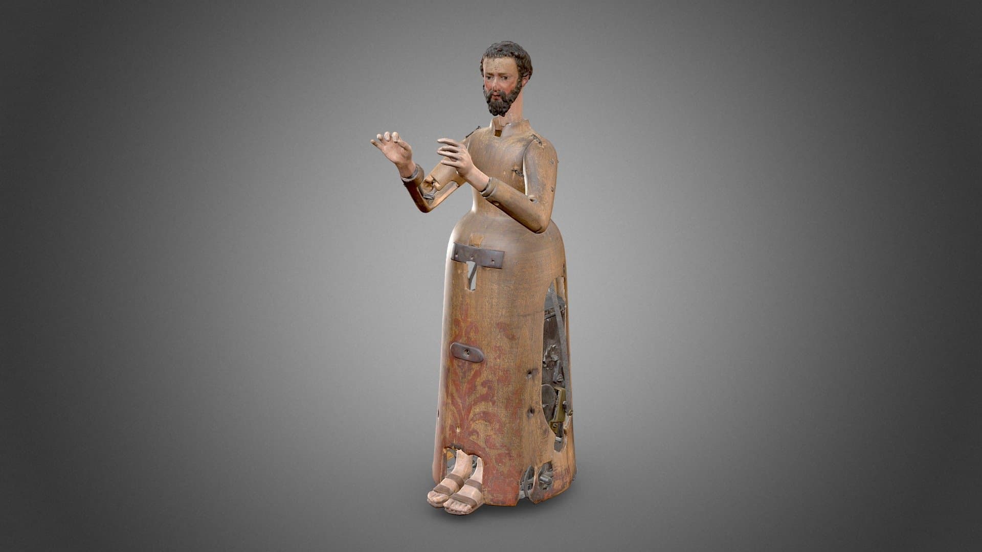 Automatenfigur "Predigender Mönch"