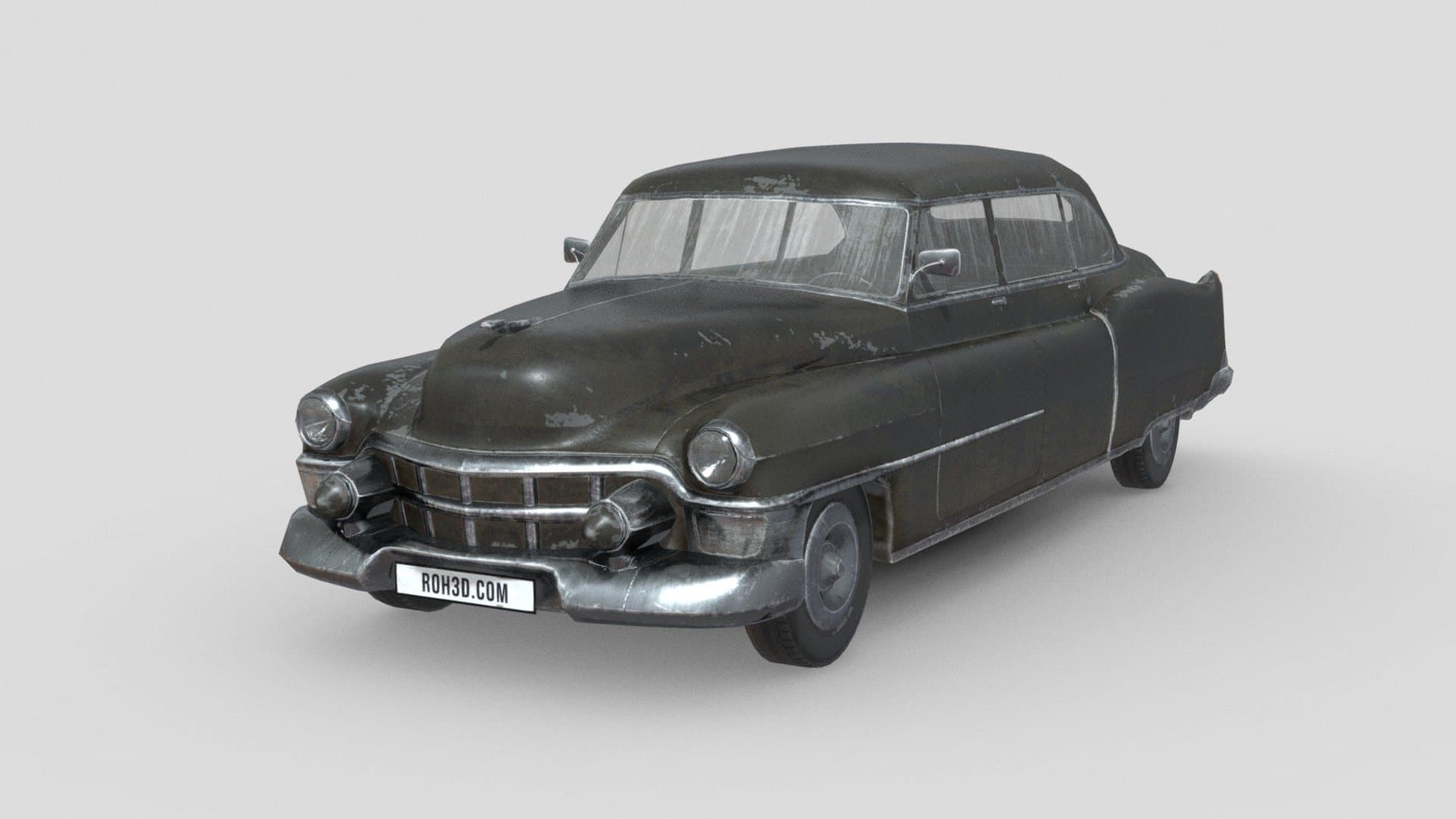 Dirty Car - Cadillac 75 Sedan 1953