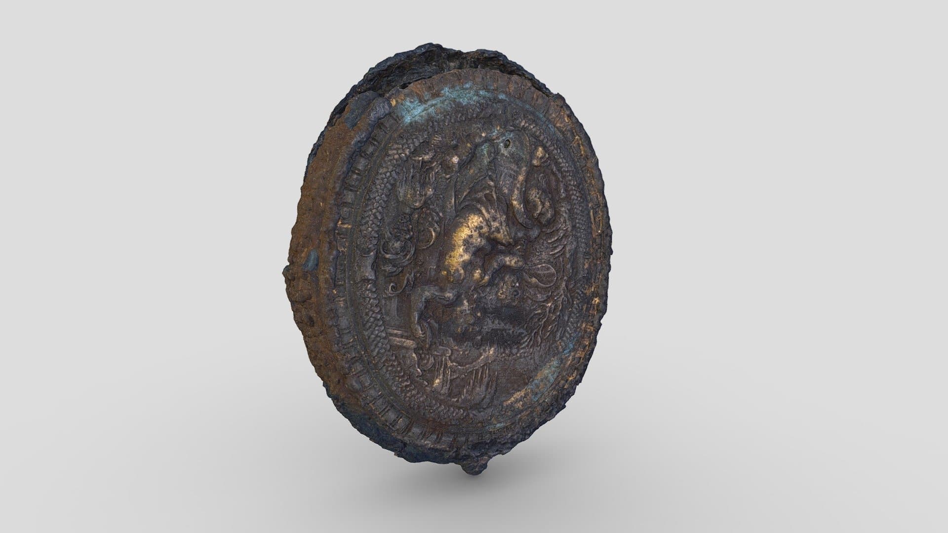 Wax portrait medallion (1575-1600)