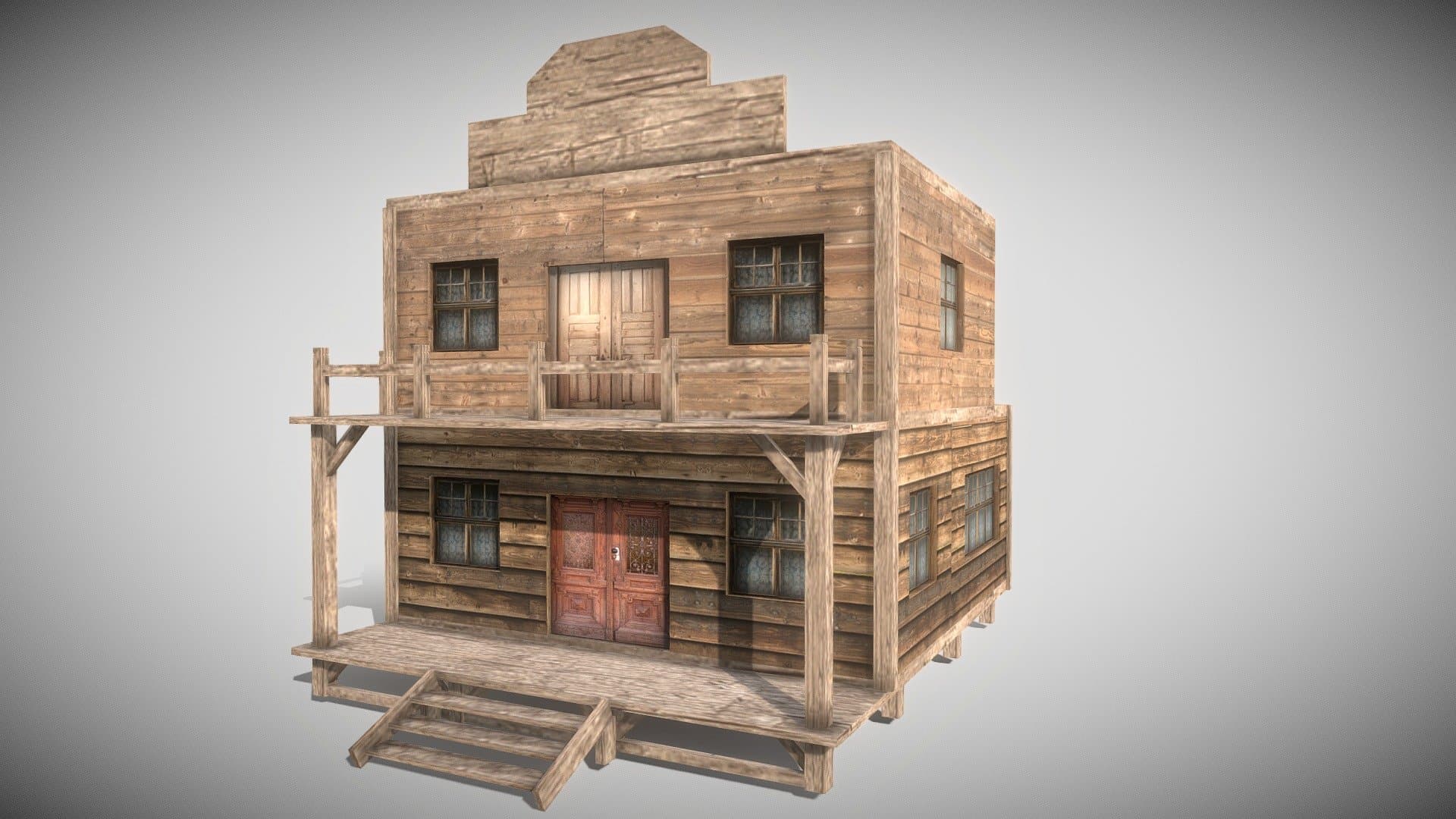 Western House - Mobile Game ready
