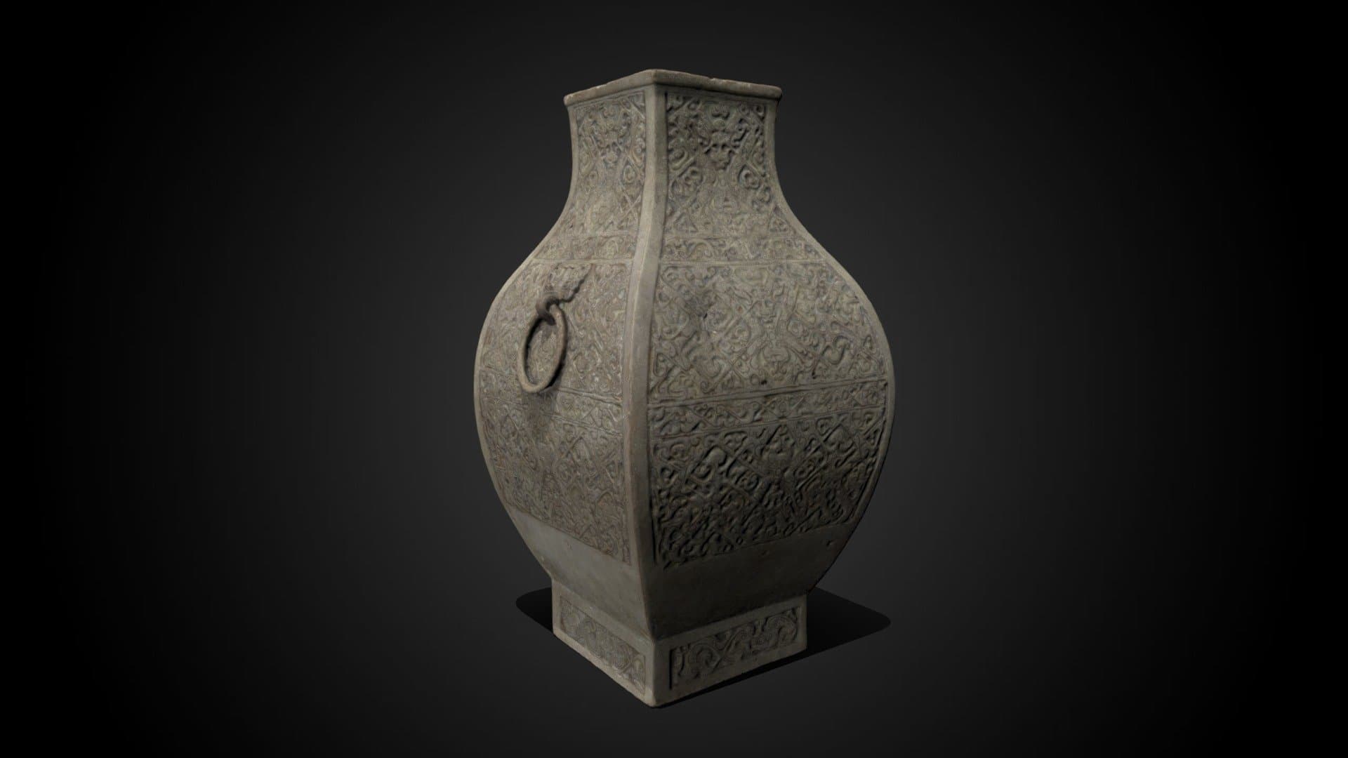 Fanghu Wine Vessel, 5th - 4th Century BCE