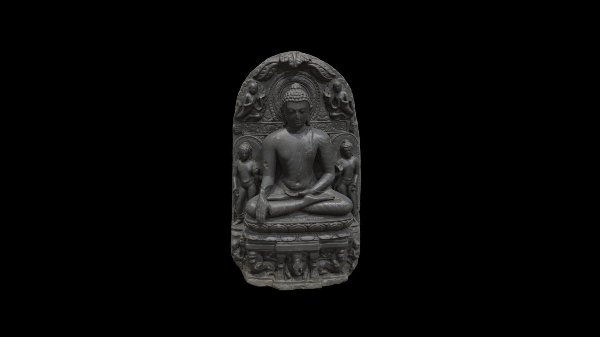 1935.146 Buddha Calling on Earth to Witness