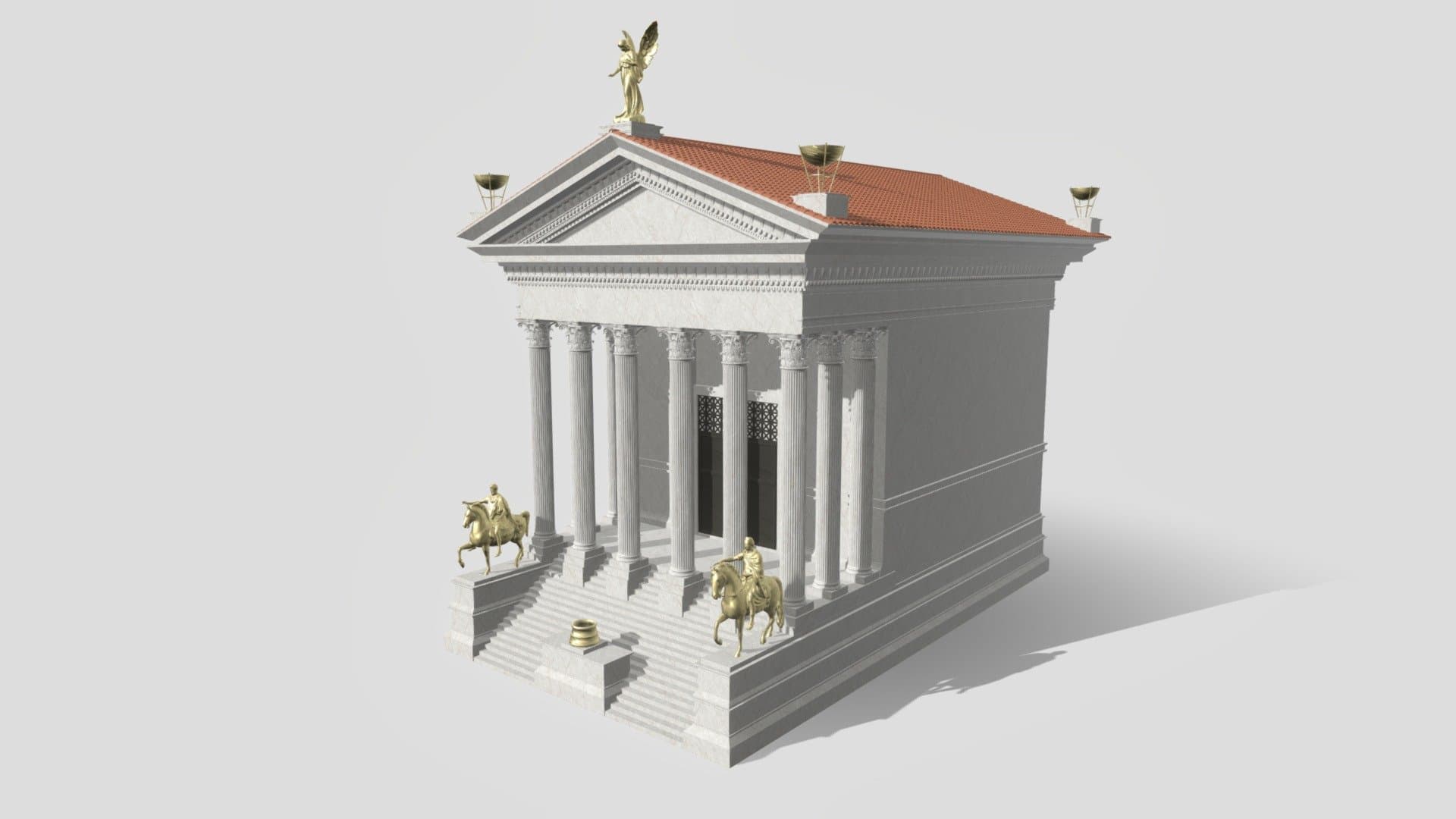 Roman/Greek Temple (Vespasian and Titus)