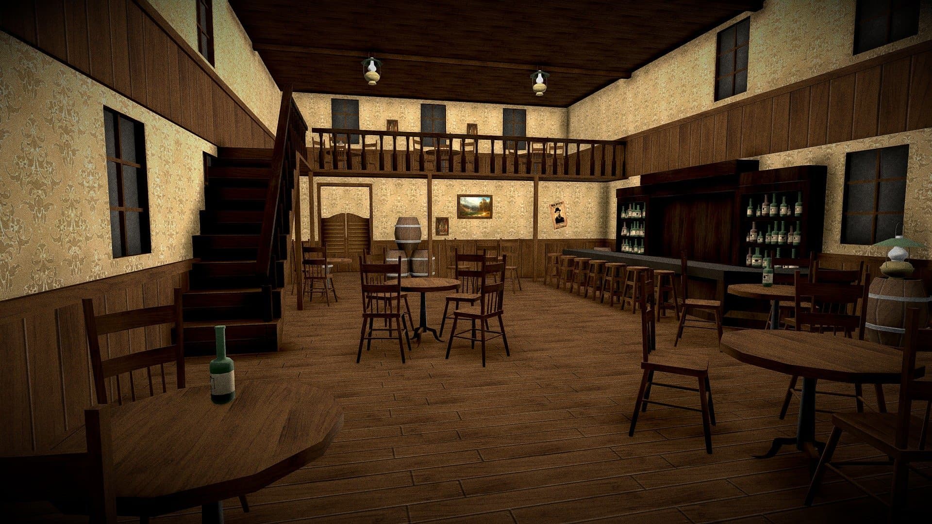 Saloon Modular Interior (Assembled)