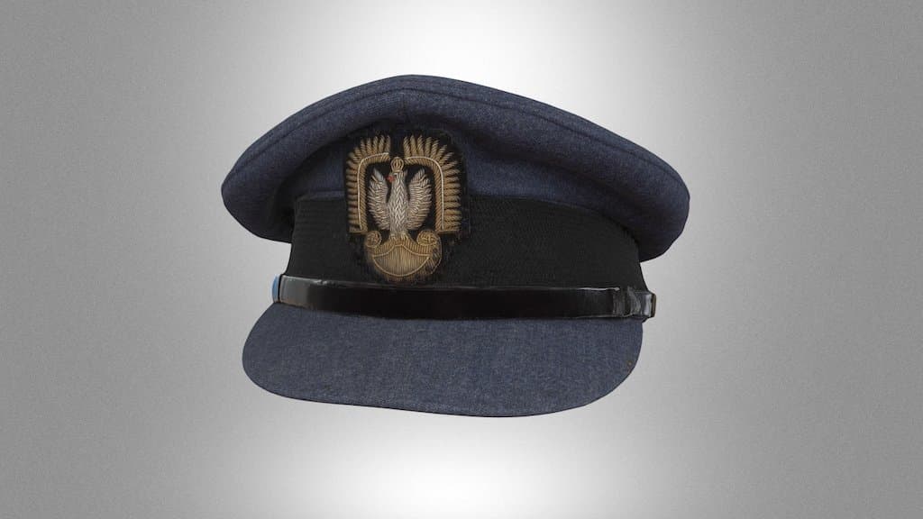 Polish Air Force in the West officers's cap