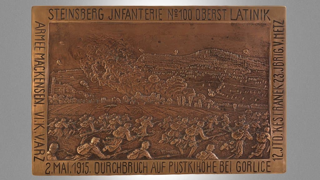 Commemorative plaque “Pustki Hill”