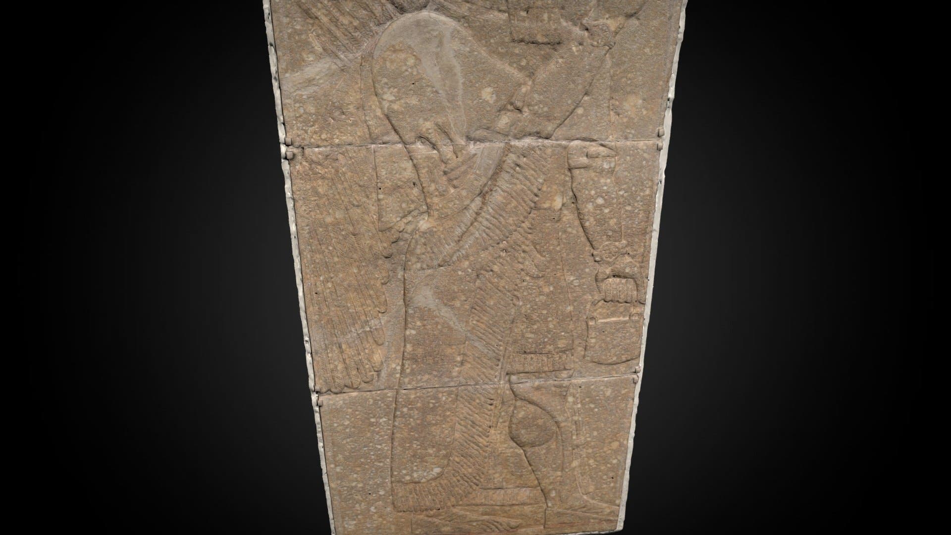 Assyrian Winged Genius, c. 883–859 BCE
