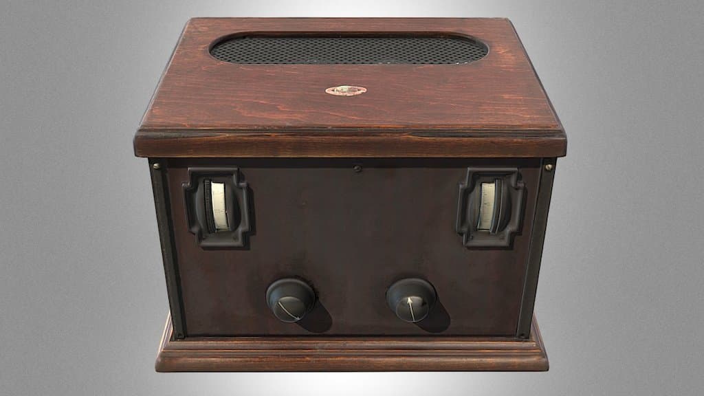 The Marconi radio set — 4-LS/I model