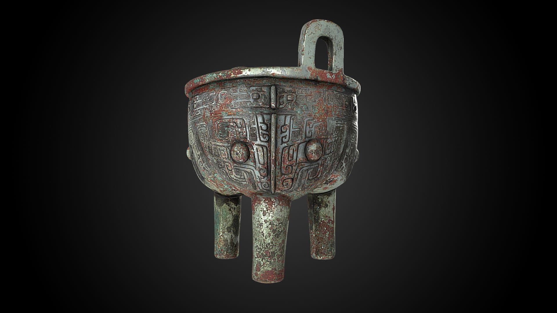Liding food vessel, 12th-11th C BCE
