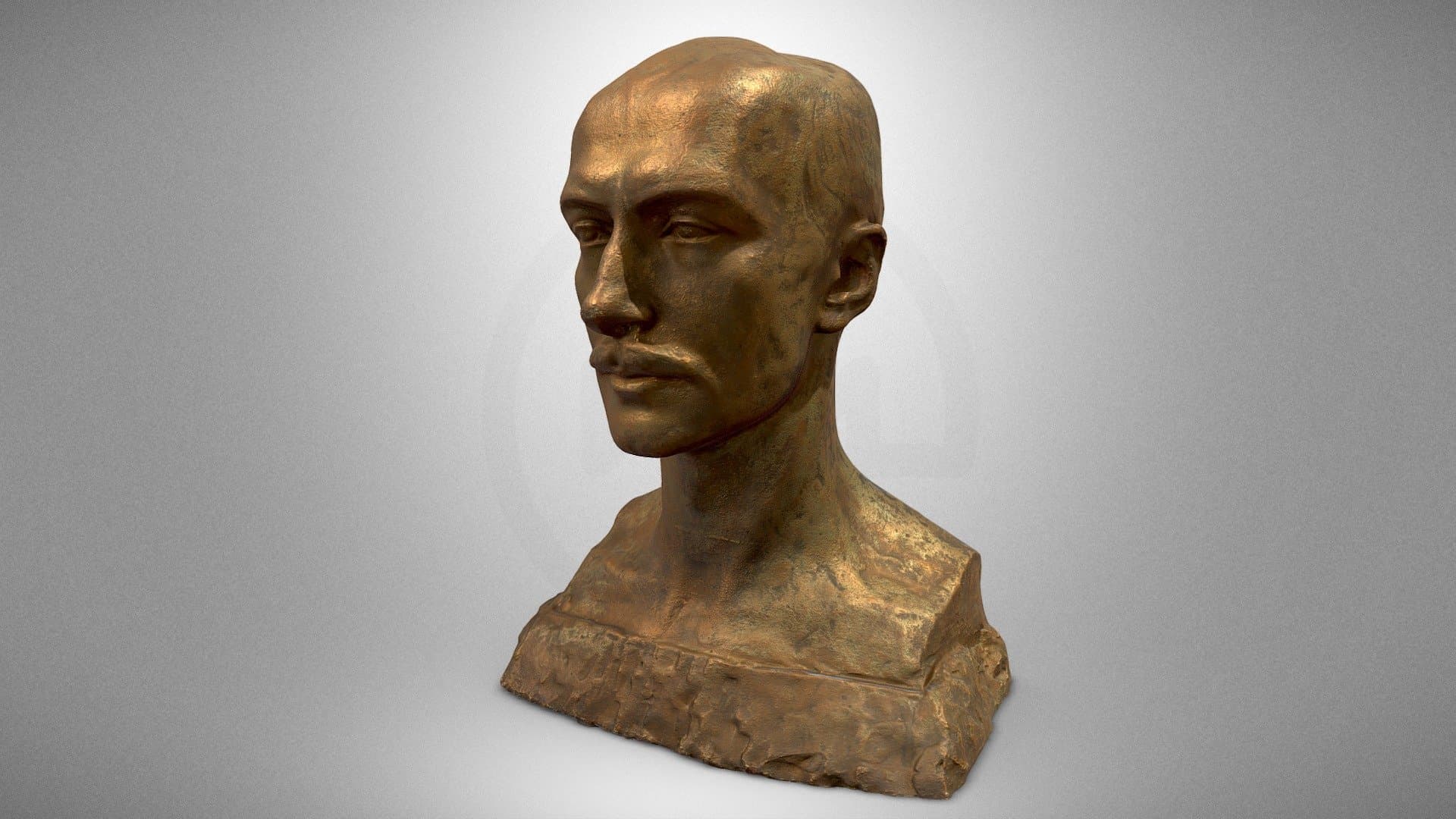 A bust of Franciszek Xawery Pusłowski