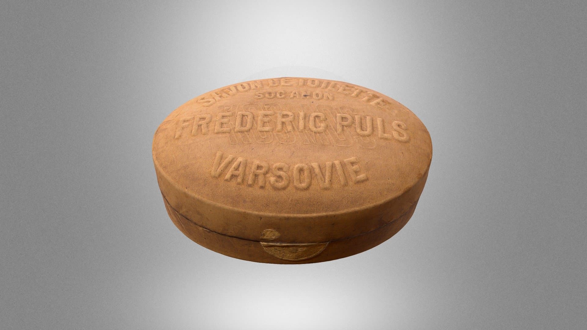 Packaging of a “Fryderyk Puls” soap