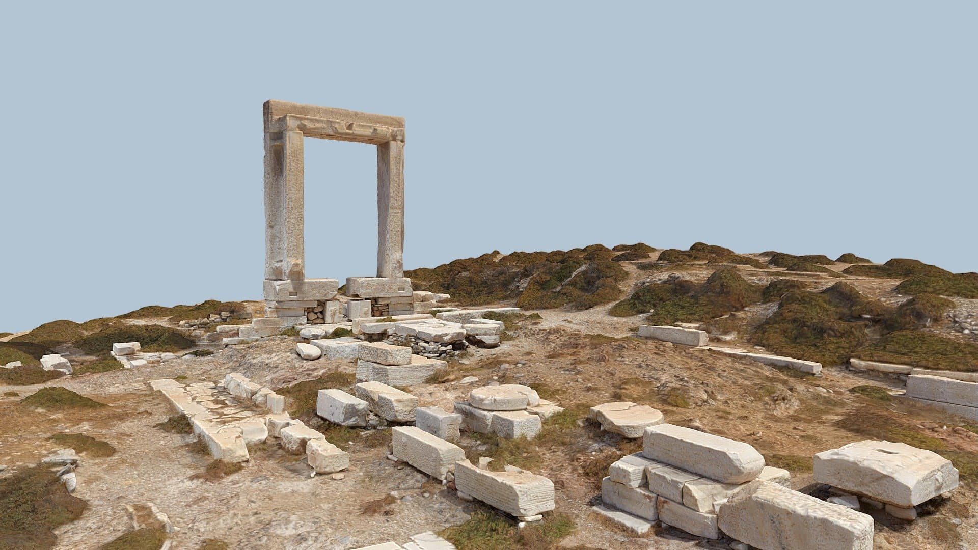 Temple of Apollo - Naxos Greece (CyArk Dataset)