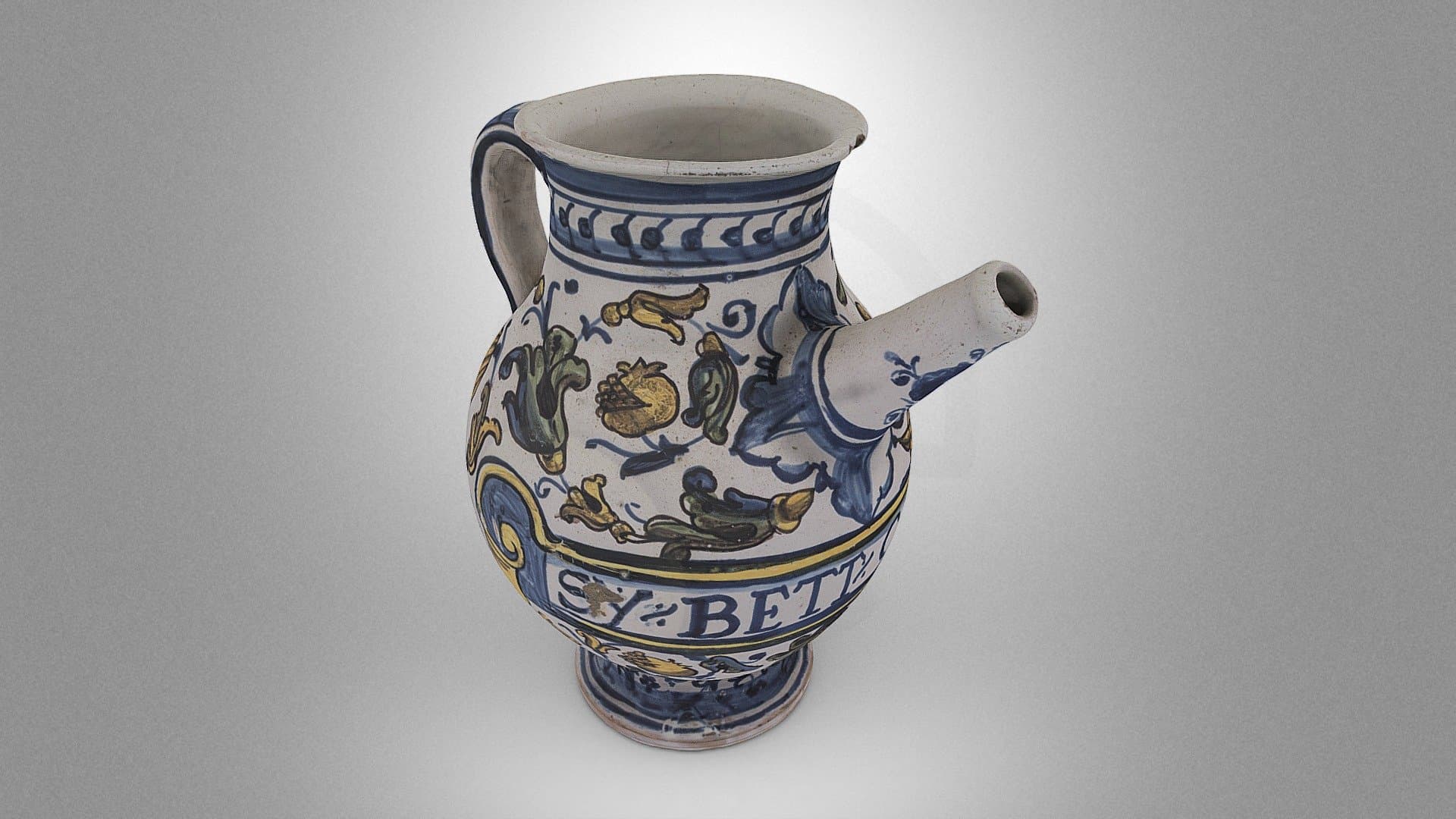 Apothecary vessel for bishop’s wort syrup