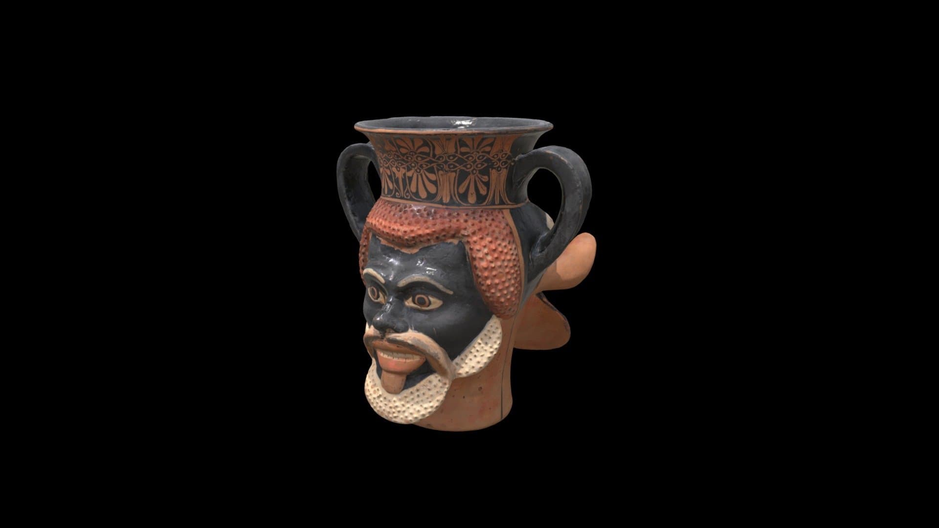 1979.69 Red-Figure Janiform Kantharos