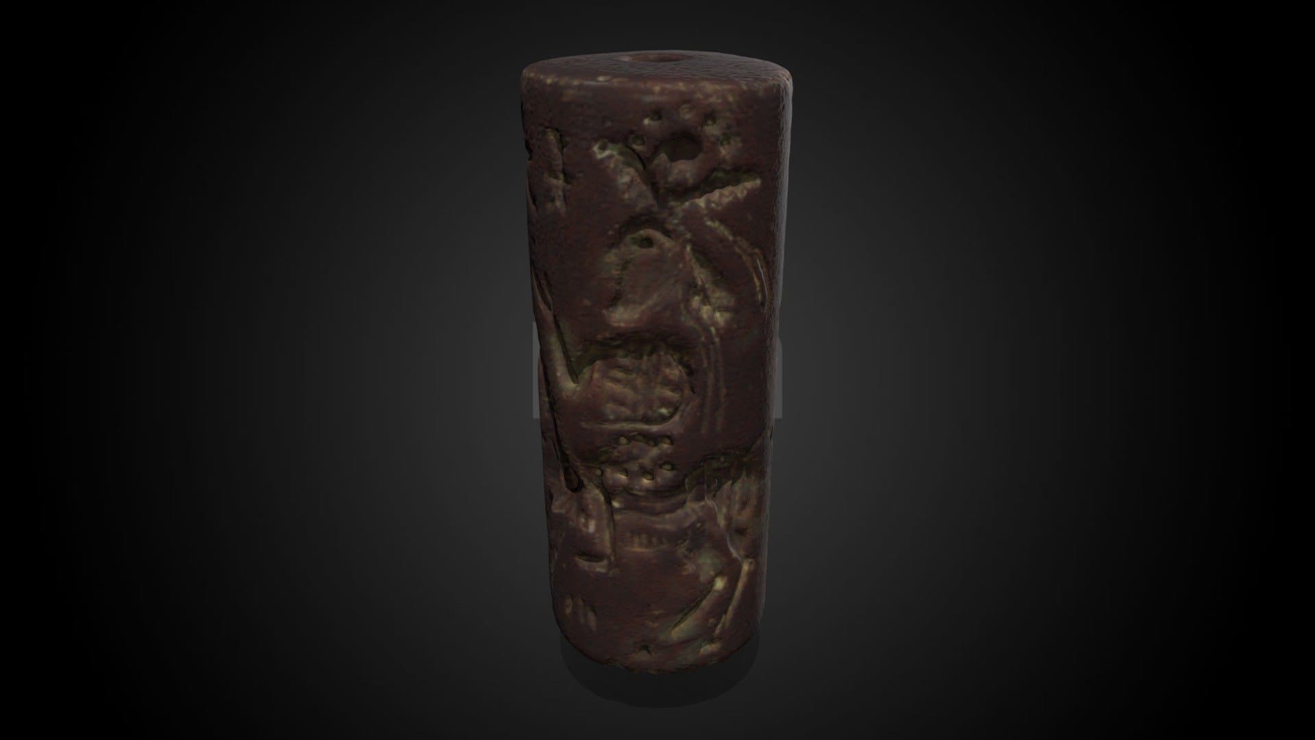 Mesopotamian Cylinder Seal, c. 800-400 BCE