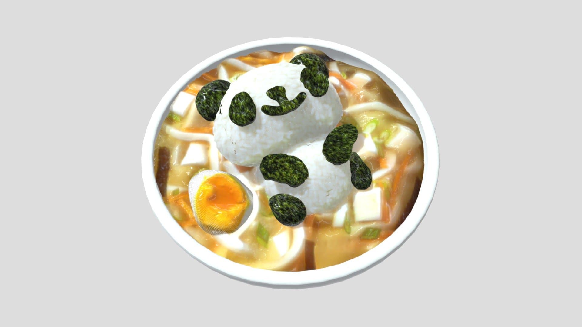 Cute Japanese noodle soup