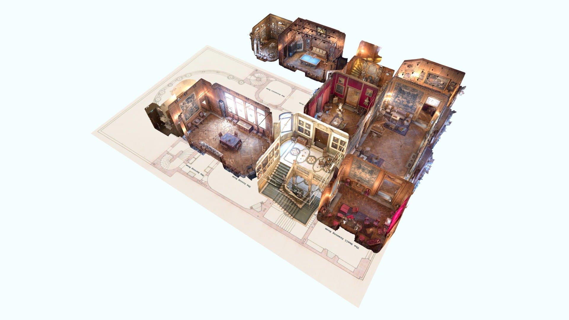 The Hallwyl Museum 1st Floor Combined