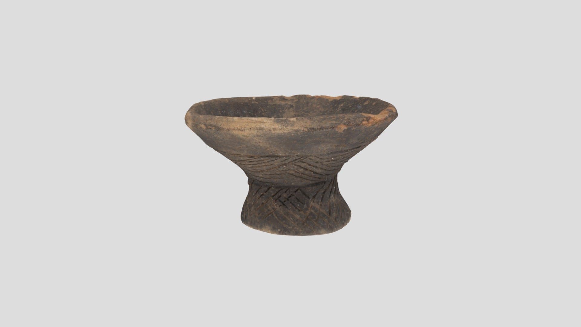 台付浅鉢形土器　pedestal bowl