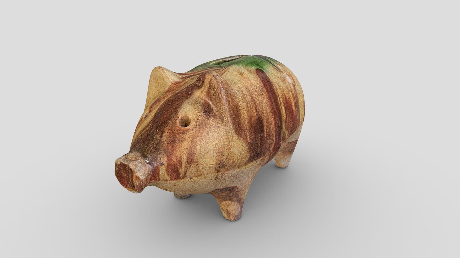 Spaarpot, spaarvarken | piggy bank (ca. 1900)