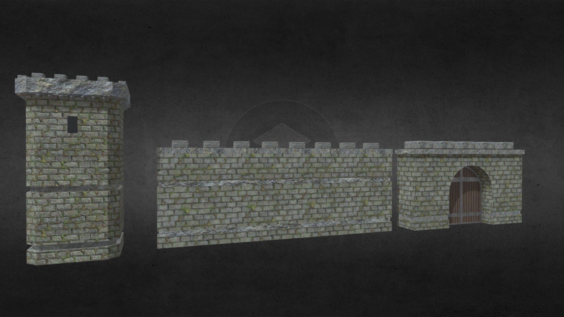 Tower and Castle Walls
