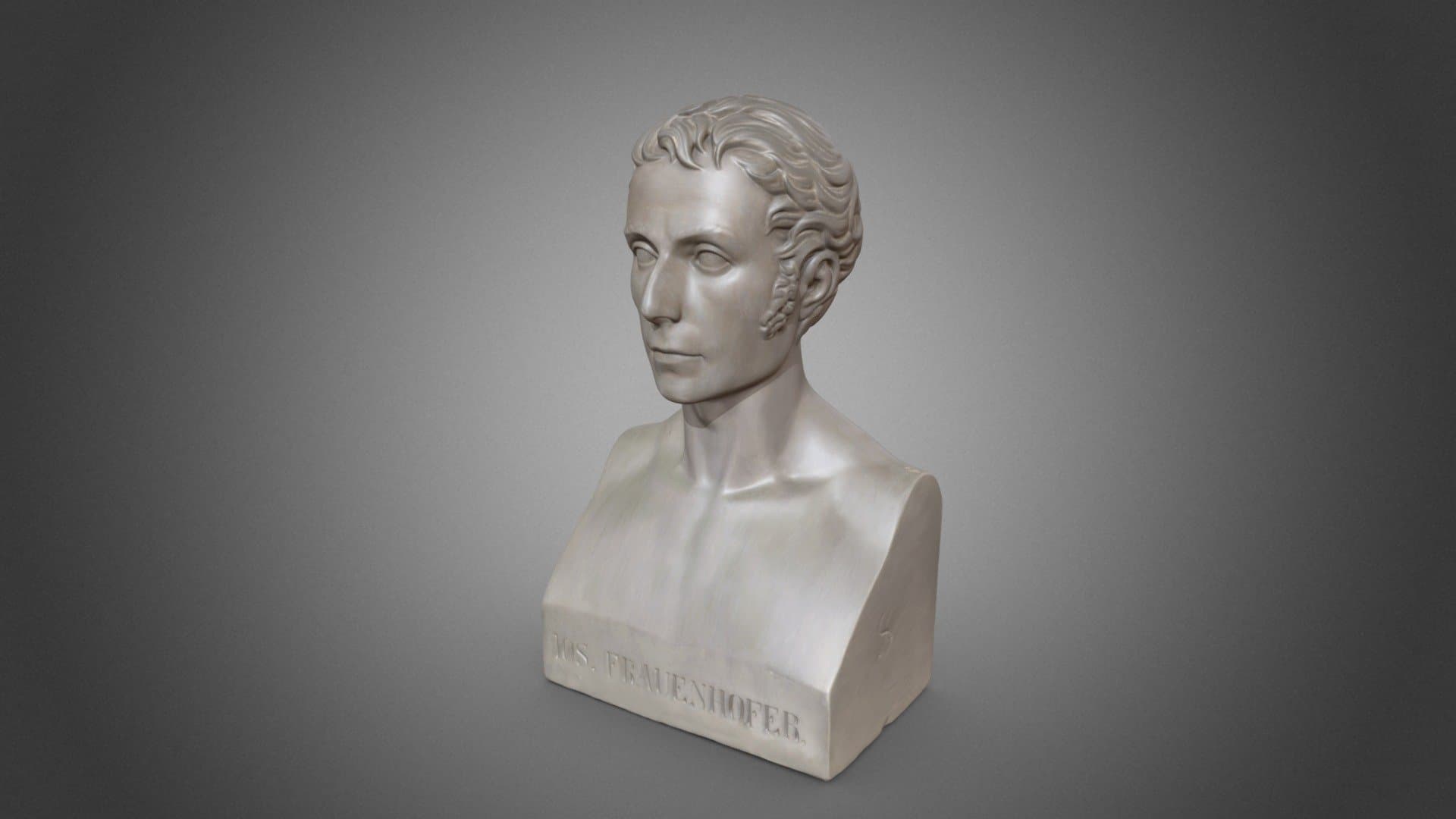 Gipsbueste: Joseph von Fraunhofer