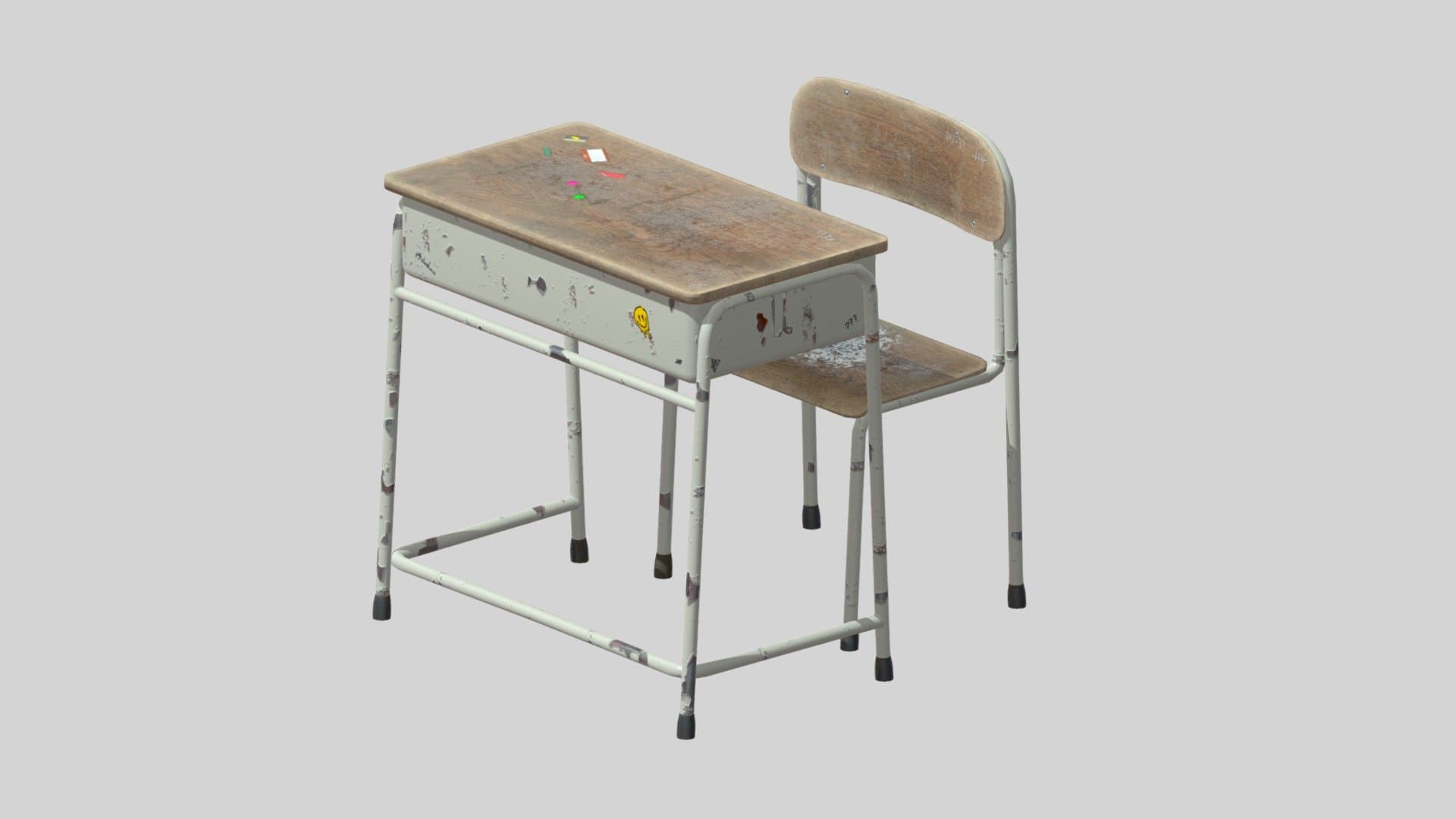 Chinese High School Desk Chair