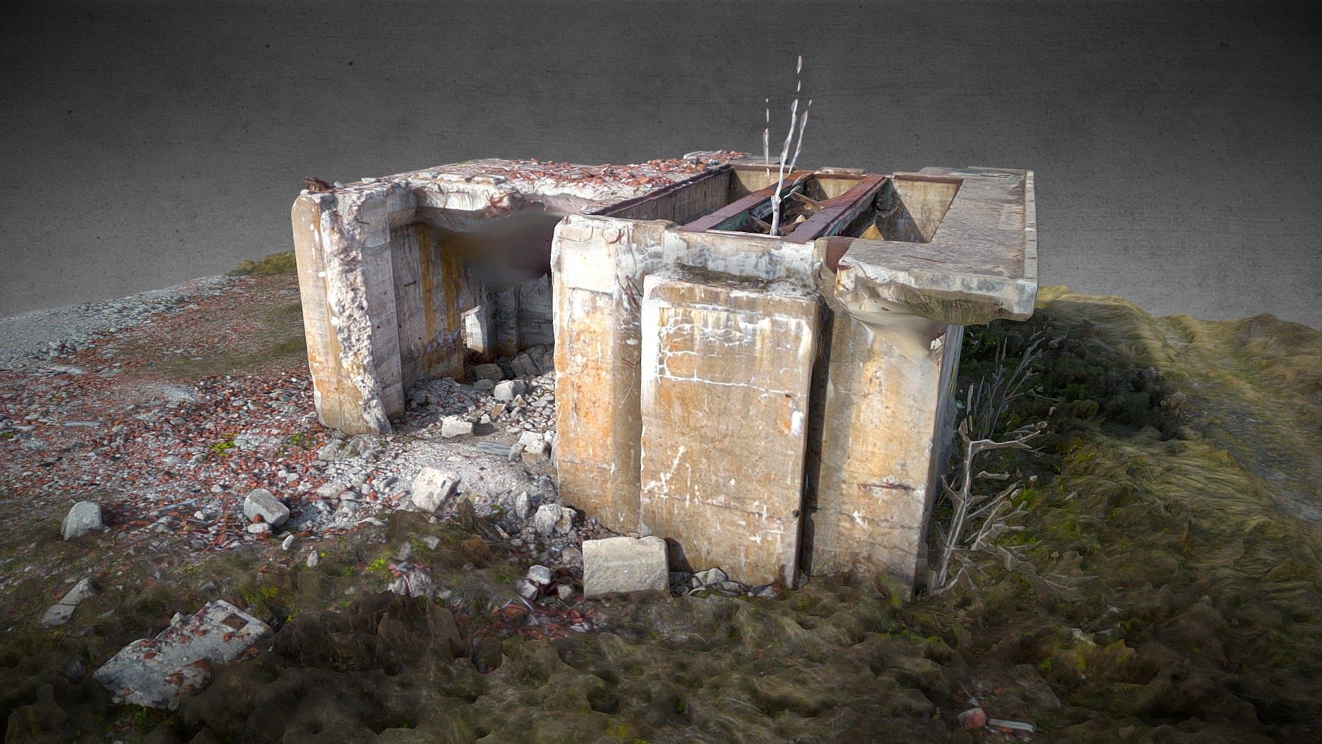 Abandoned Work Building at Papermill