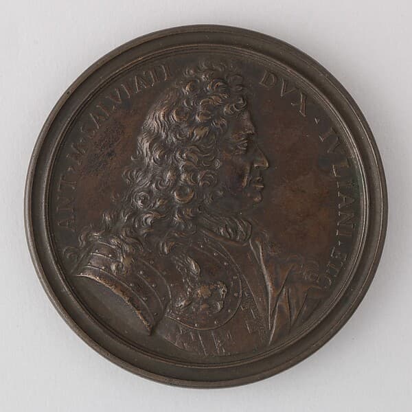 Medal Showing Antonio Maria Salviati, Duke of Juliano