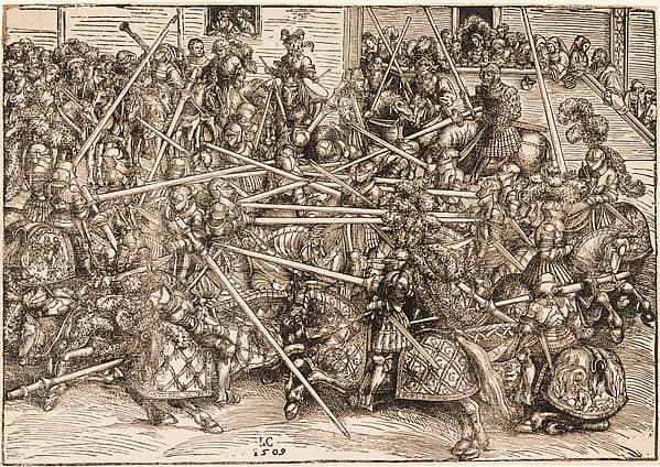 The Tournament with Lances