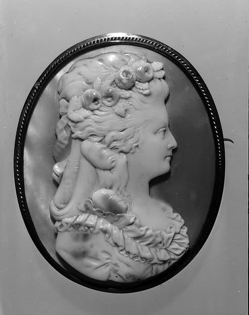 Cameo Portrait of Martha Washington
