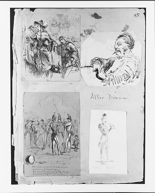 Church Scene (from Sketchbook)