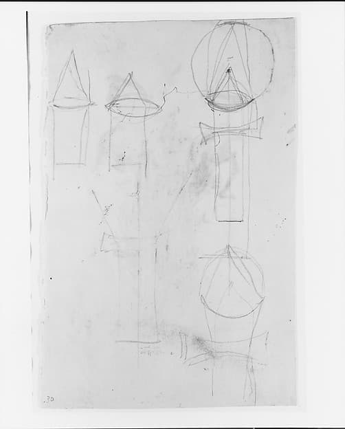 Architectual (?) Sketches (from Sketchbook)