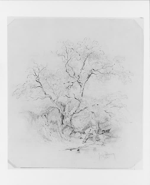 Boy Fishing (from McGuire Scrapbook)