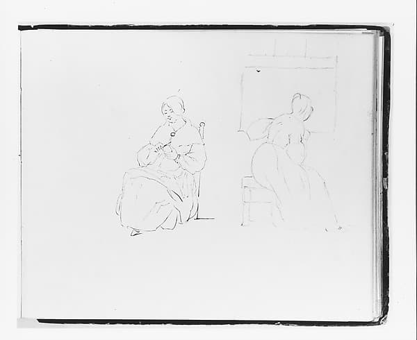 Study for "Sparking" (from Sketchbook)