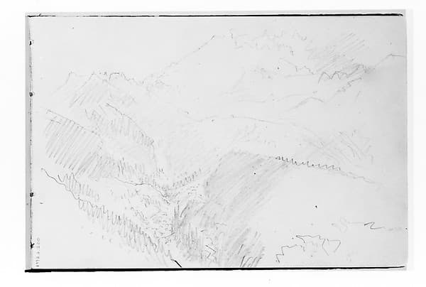 In the Mountains (from Sketchbook X)