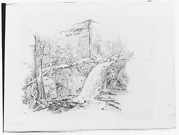 Caldeno Falls (from Sketchbook)