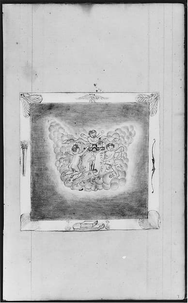 Crucifixion with Angels (from Sketchbook)