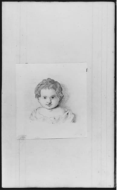 Head of a Child (from Sketchbook)