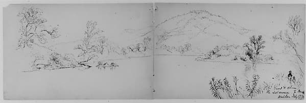 The Delaware, East Branch, Walton, 1871 (from Sketchbook)
