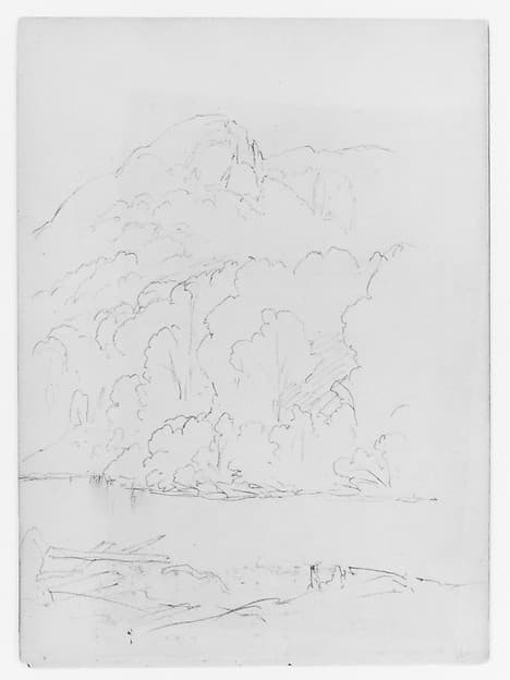 Sketchbook of White Mountains and Hudson River Subjects