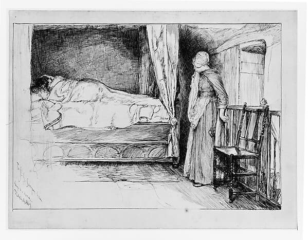 Entrance of the Serving Maid