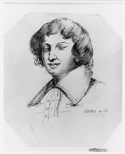 Head of a Man (from McGuire Scrapbook)