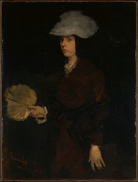 Lady with Fan
